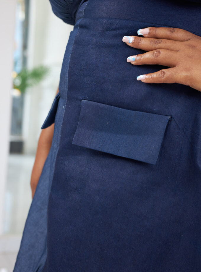 THE KAIA DRESS - Denim