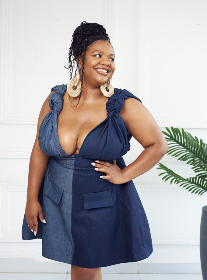 THE KAIA DRESS - Denim