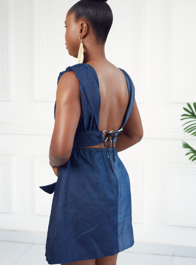 THE KAIA DRESS - Denim