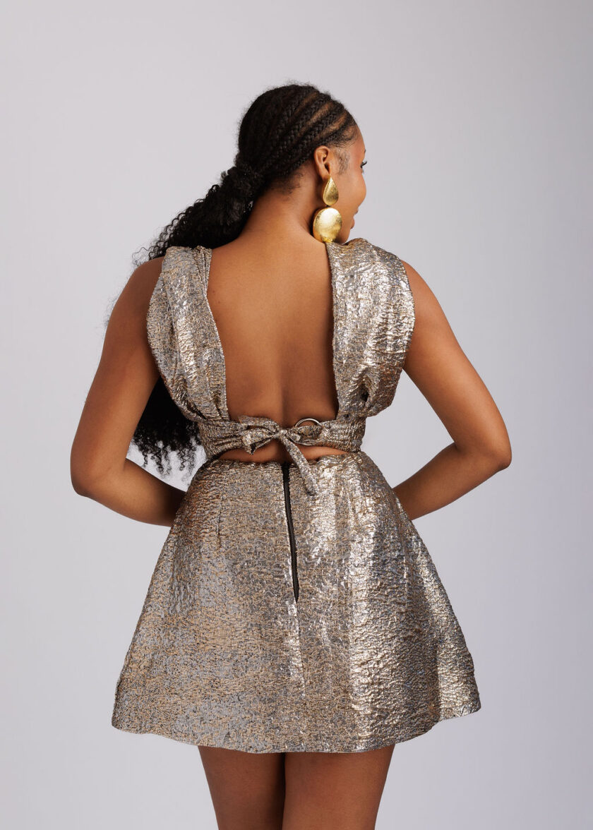 KAIA DRESS - Brocade - Image 2