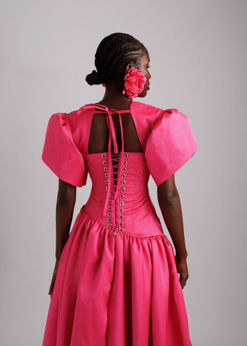 BELLA DRESS - Pink - Image 3