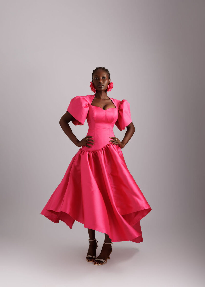 BELLA DRESS - Pink - Image 6