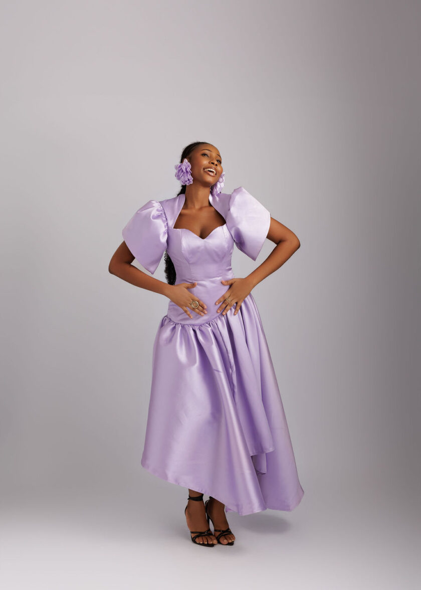 BELLA DRESS - Lavender - Image 3
