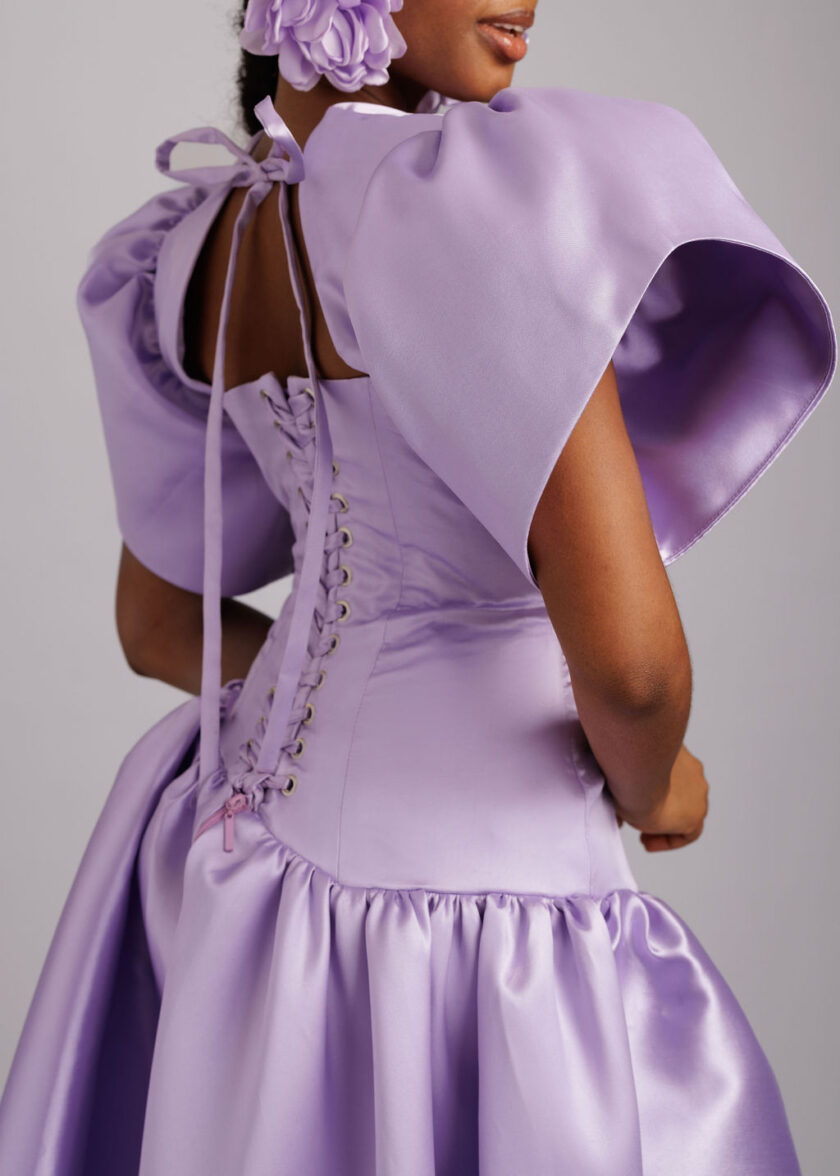 BELLA DRESS - Lavender - Image 4