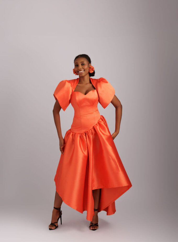BELLA DRESS - Orange