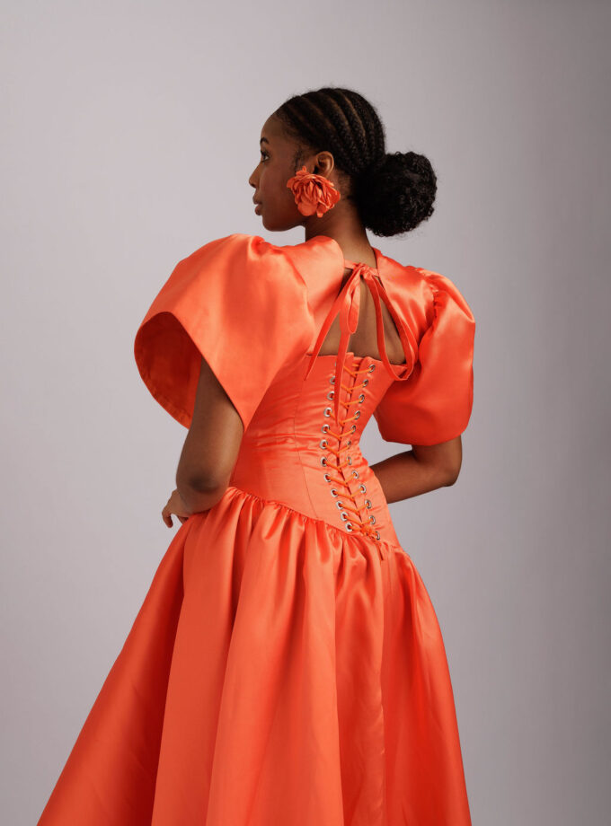 BELLA DRESS - Orange