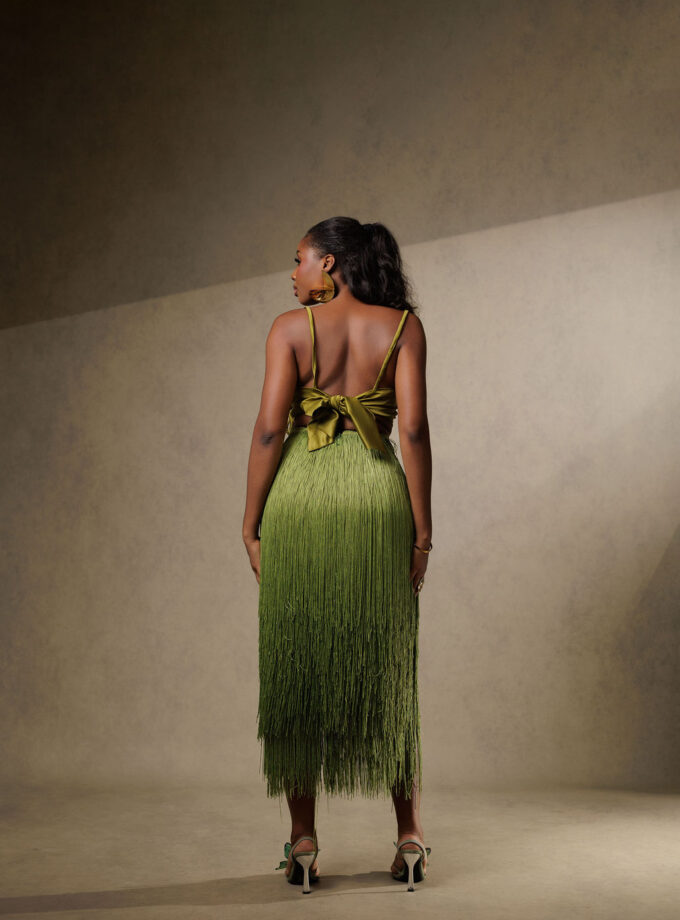 Gardenia Fringe Set