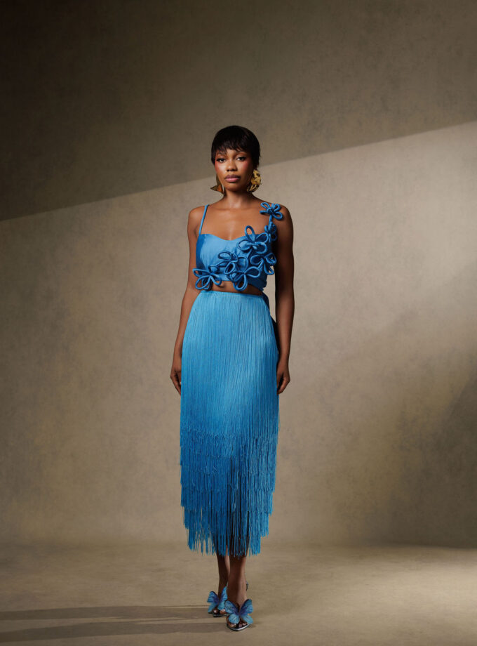 Gardenia Fringe Set